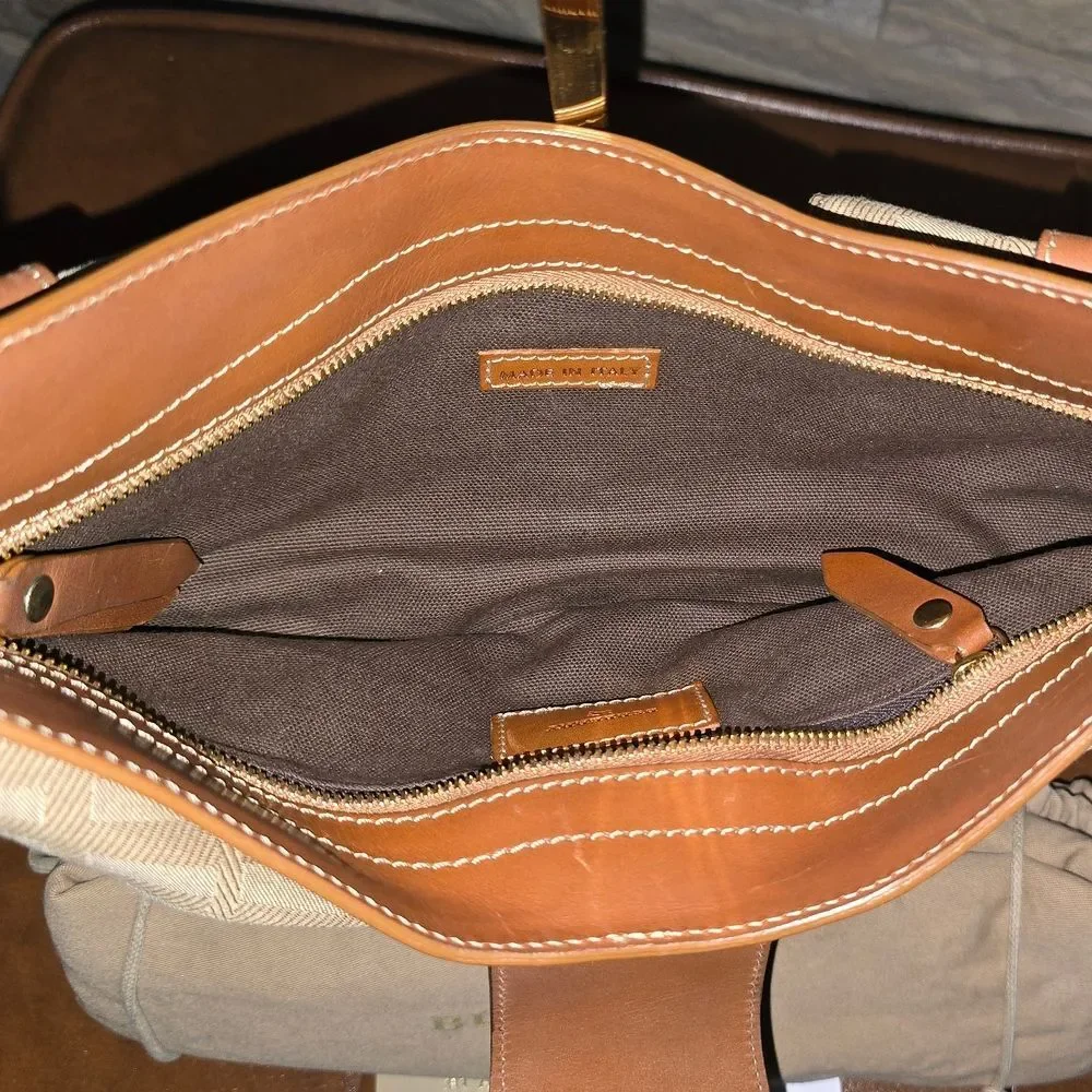 Burberry Brown Plaid Shoulder Bag - Picture 2 of 13